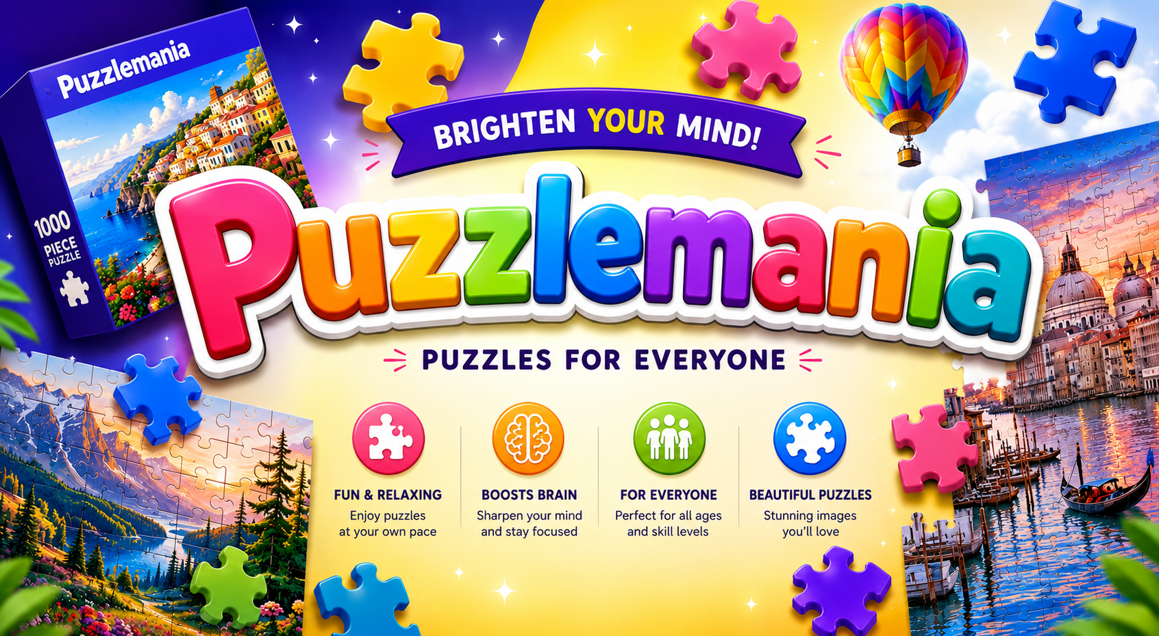 PuzzleMania Banner